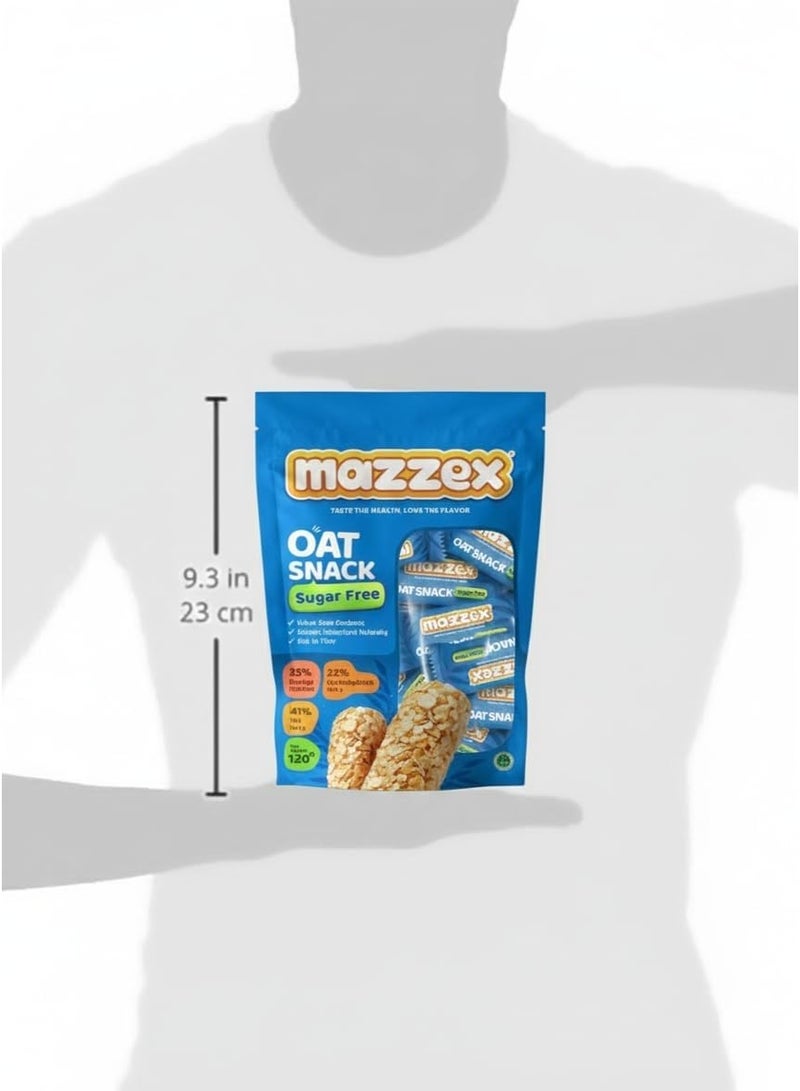 mazzex Sugar Free Oat Snack 120g - Image 4